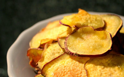 Chips de Batata Doce em 3 minutos